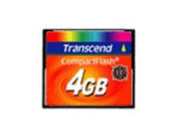 Transcend Flash-Speicherkarte - 4 GB - 133x