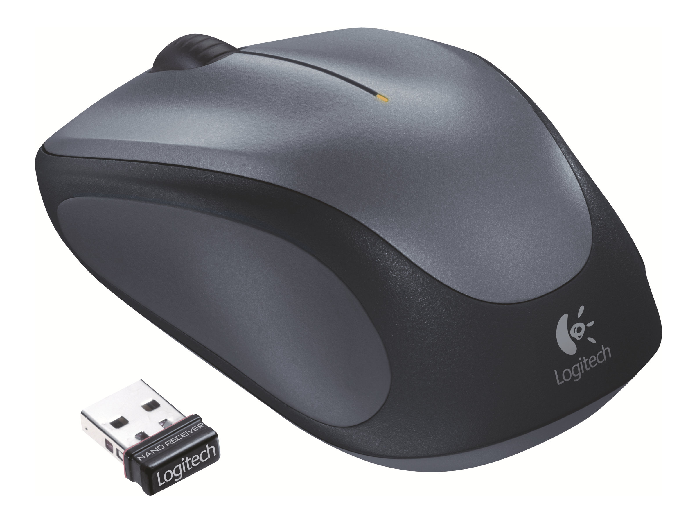 Logitech M235 - Maus - Für Rechtshänder - optisch - kabellos - 2.4 GHz - kabelloser Empfänger (USB)