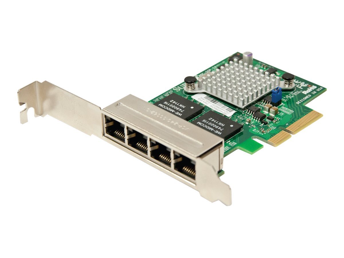 Supermicro AOC-SGP-i4 - Netzwerkadapter - PCIe 2.1 x4 Low-Profile