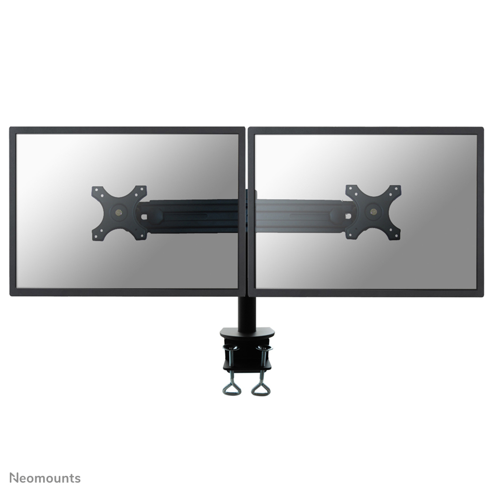 Neomounts FPMA-D700D - Befestigungskit - full-motion - für 2 LCD-Displays - Schwarz - Bildschirmgröße: 48.3-76.2 cm (19"-30")