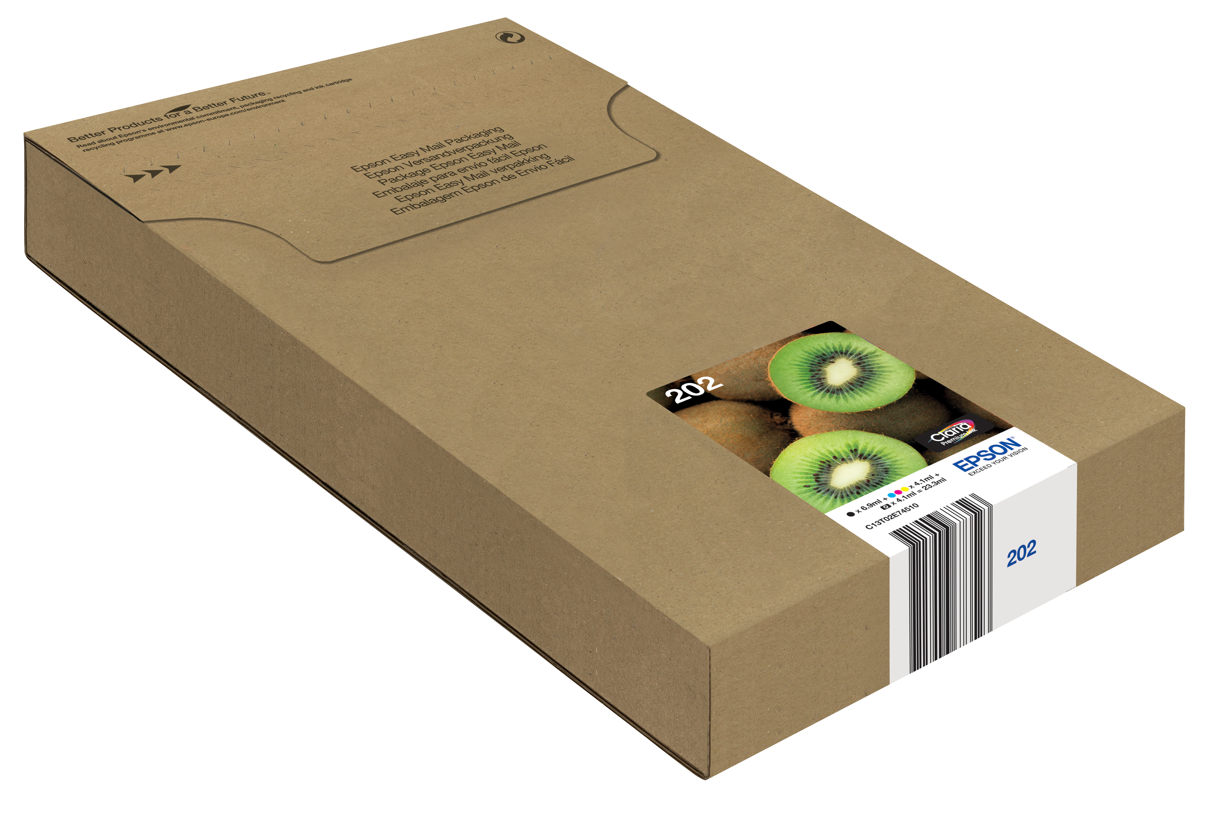 Epson 202 Multipack Easy Mail Packaging - 5er-Pack