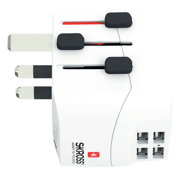 SKROSS World Travel Adapter PRO Light USB - Netzteil