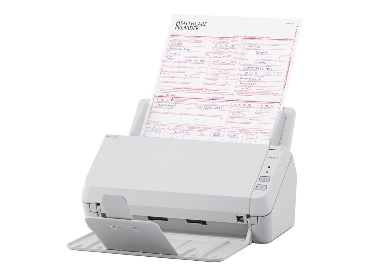 Fujitsu Ricoh SP-1130N - Dokumentenscanner - Dual CIS - Duplex - 216 x 355.6 mm - 600 dpi x 600 dpi - bis zu 30 Seiten/Min. (einfarbig)