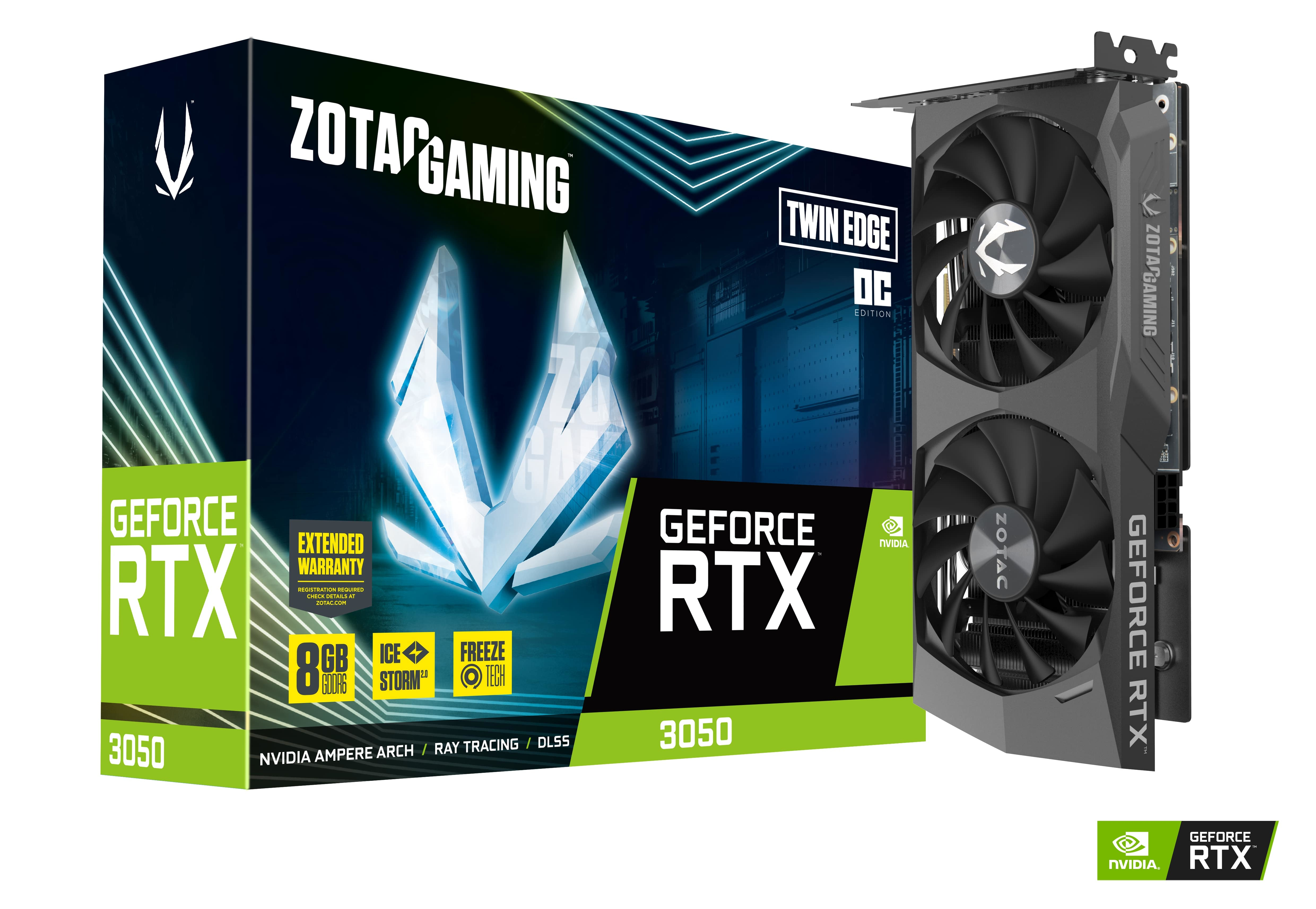 ZOTAC GAMING GeForce RTX 3050 Twin Edge OC - Grafikkarten