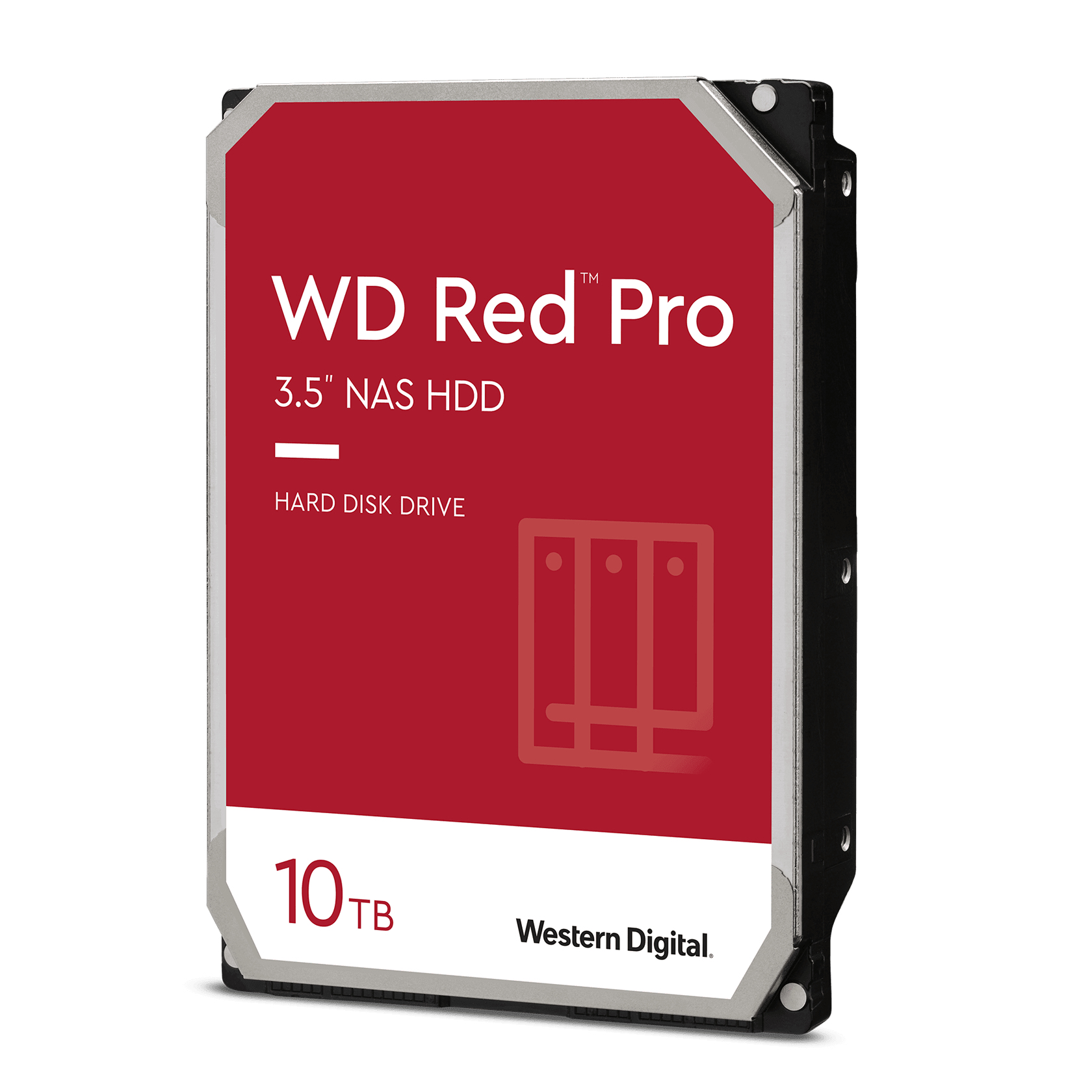 WD Red Pro WD102KFBX - Festplatte - 10 TB - intern - 3.5" (8.9 cm)
