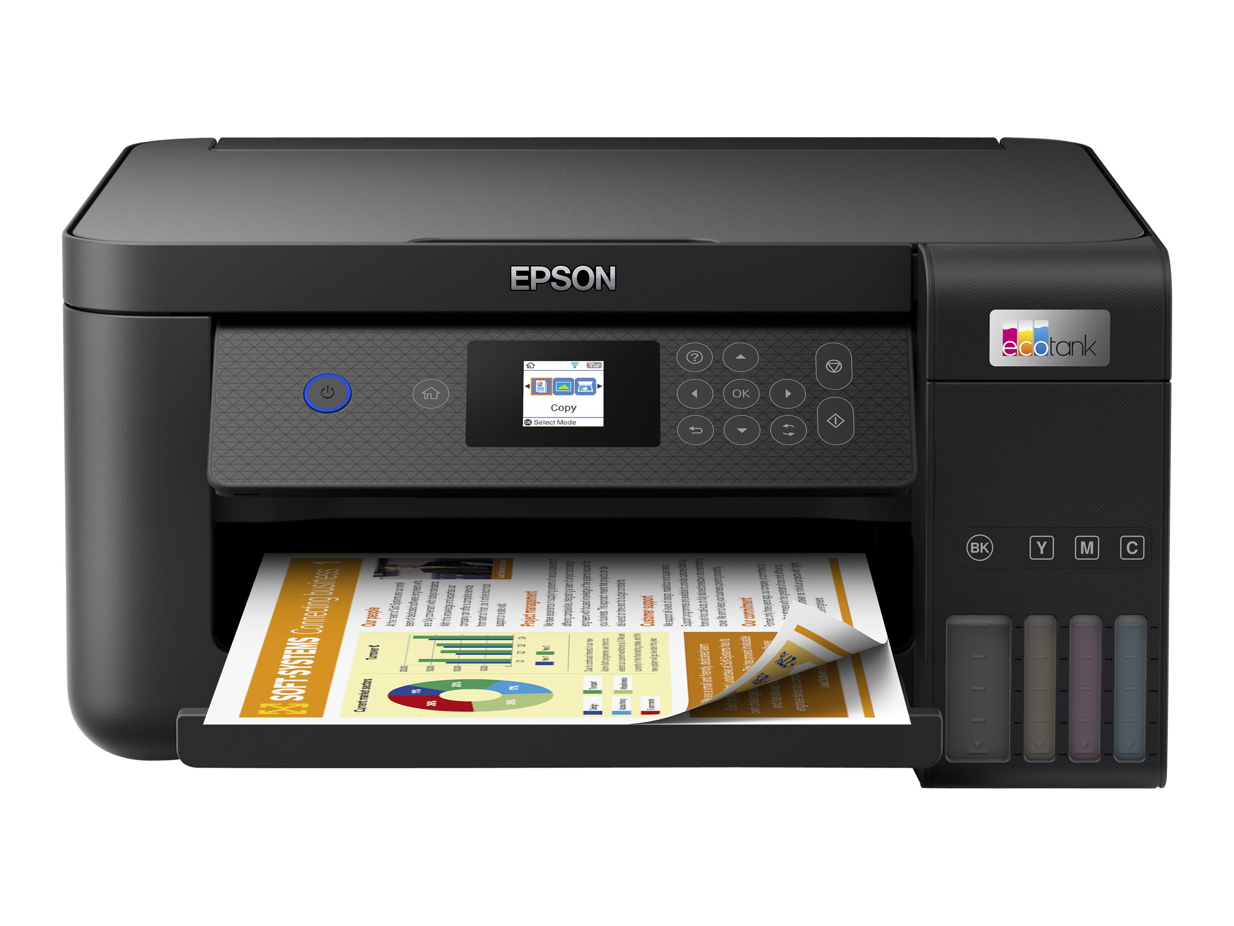 Epson EcoTank ET-2851 - Multifunktionsdrucker - Farbe - Tintenstrahl - nachfüllbar - A4 (Medien)
