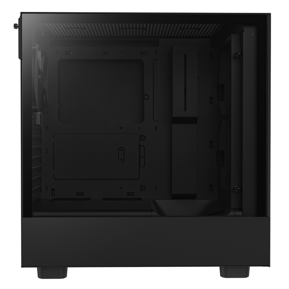 NZXT Case H5 Flow RGB Black Midi ATX - Gehäuse
