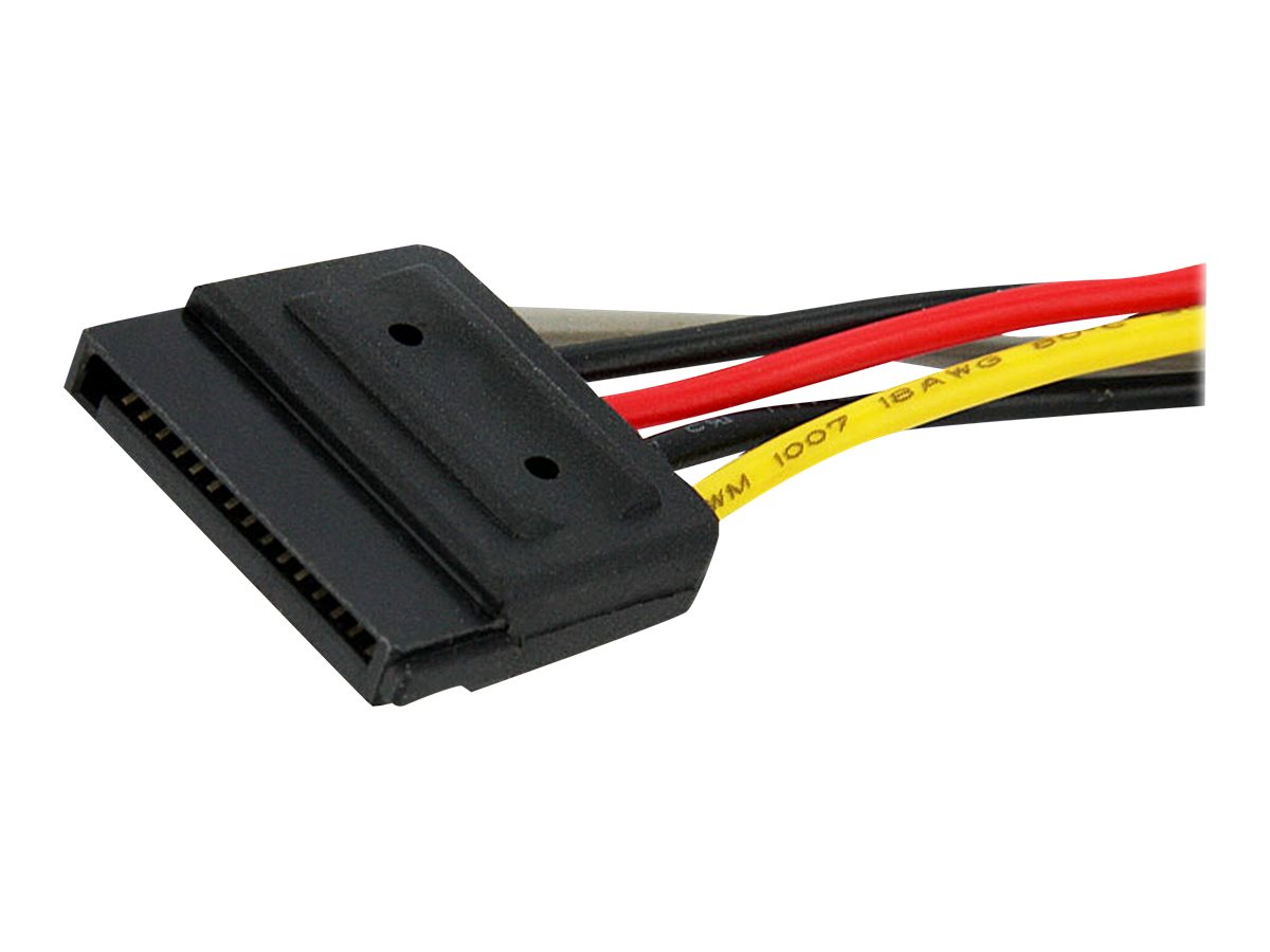 StarTech.com SATA Y-Stromkabel Power Cable Splitter S-ATA Powerkabel (15pin)