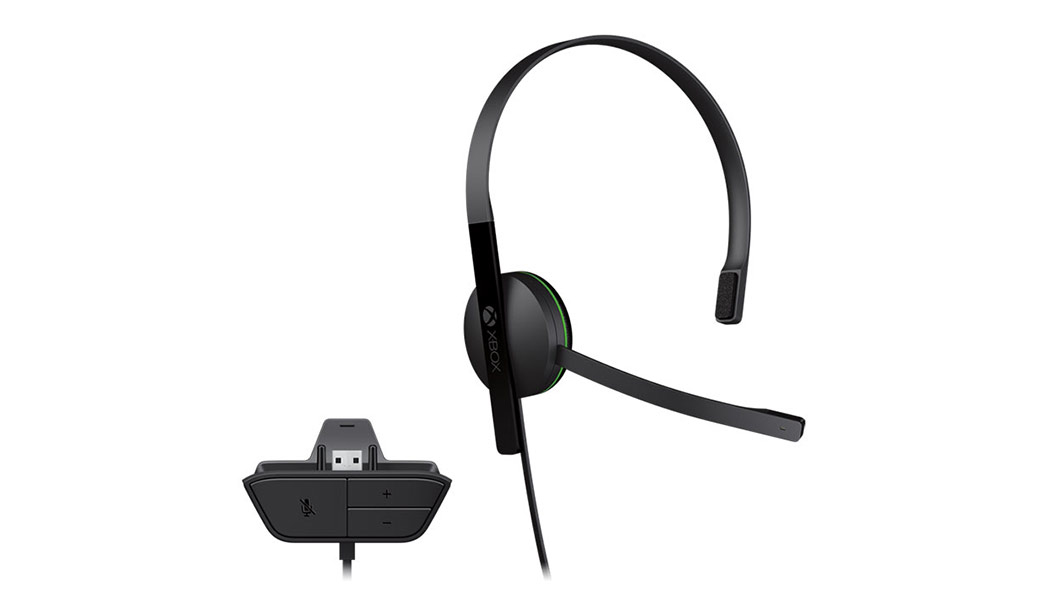 Microsoft Xbox One Chat Headset - Headset - On-Ear