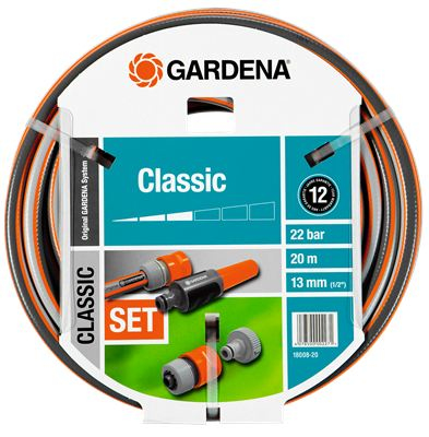 Gardena Classic - Schlauch - mit Wasserstopp