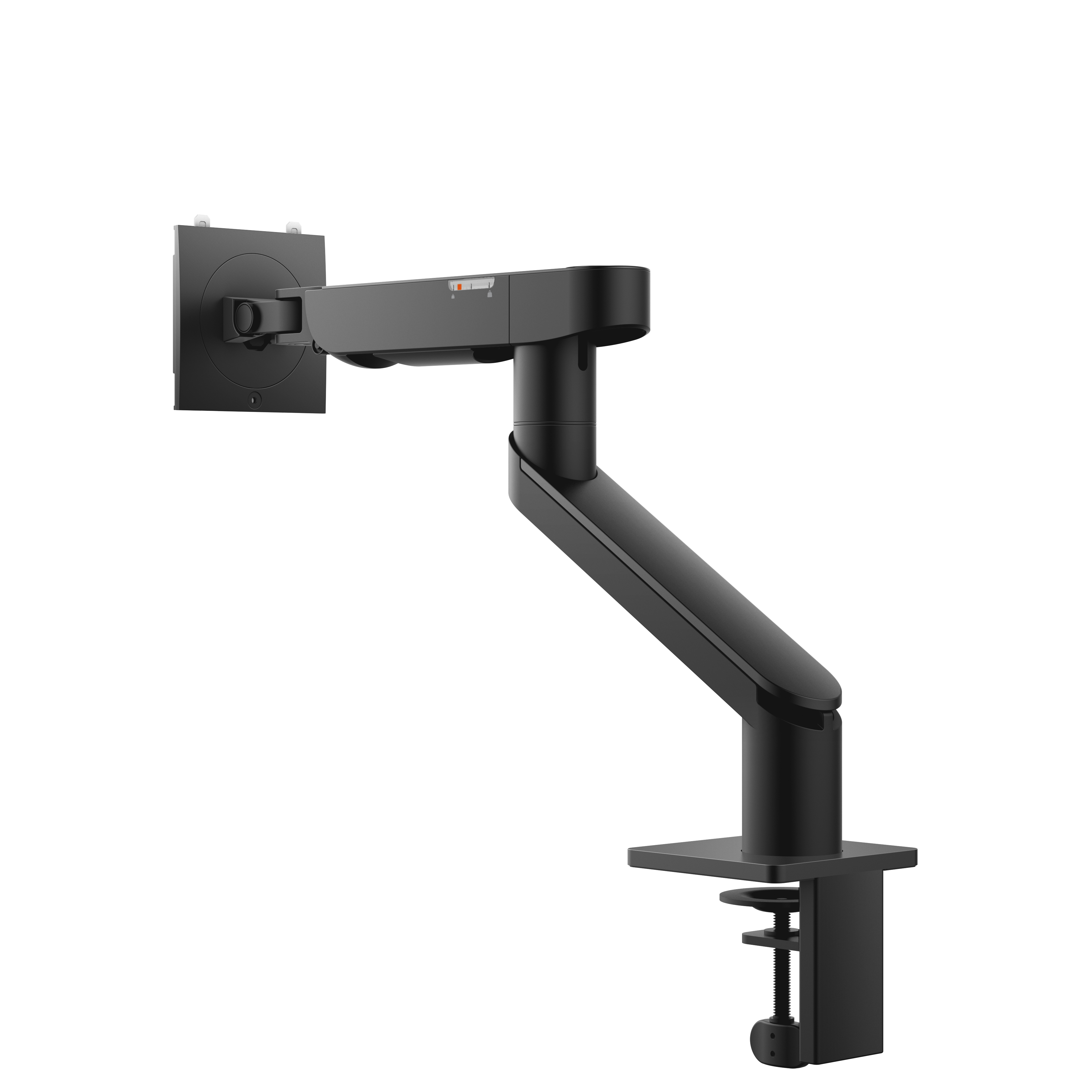 Dell Single Monitor Arm - MSA20 - Befestigungskit - einstellbarer Arm - für LCD-Display - Schwarz - Bildschirmgröße: 48.3-96.5 cm (19"-38")