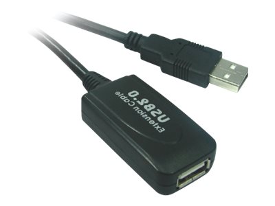 MicroConnect Active USB 2.0 extension cable - USB-Verlängerungskabel - USB (M)