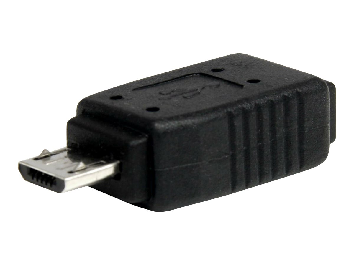 StarTech.com Micro USB to Mini USB 2.0 Adapter M/F - Micro to Mini USB Adapter - Mini USB Adapter - Micro USB to Mini USB (UUSBMUSBMF)