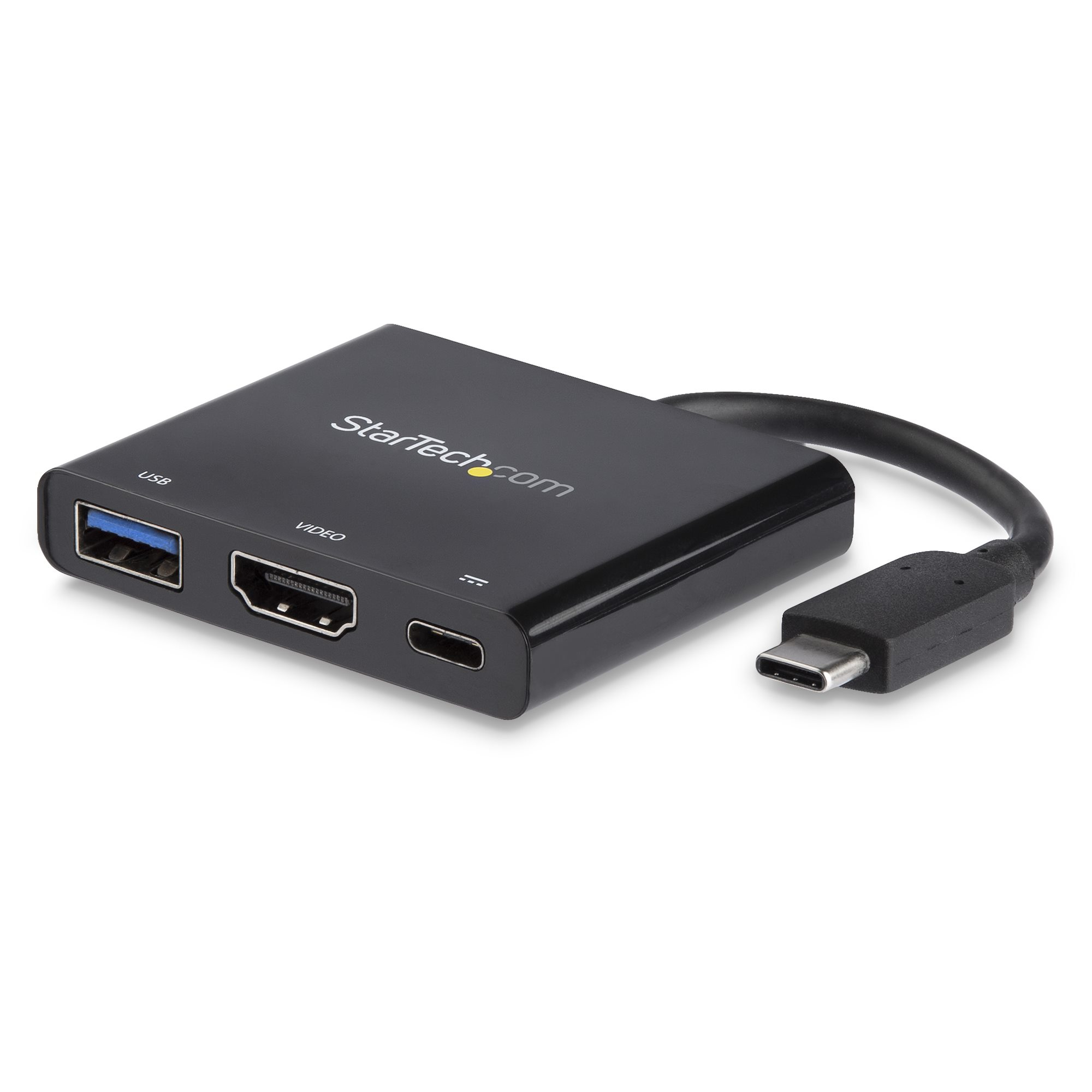StarTech.com USB-C auf HDMI Adapter - 4K 30Hz - Thunderbolt 3 kompatibel - mit Power Delivery (USB PD)