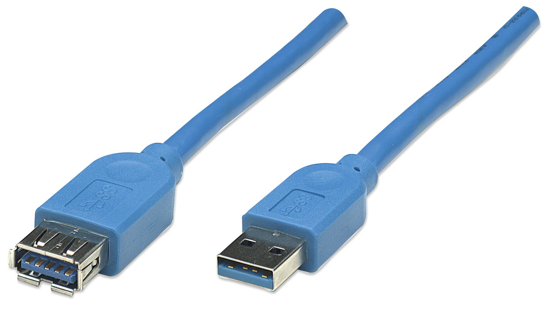 Manhattan USB-A to USB-A Extension Cable, 3m, Male to Female, 5 Gbps (USB 3.2 Gen1 aka USB 3.0)
