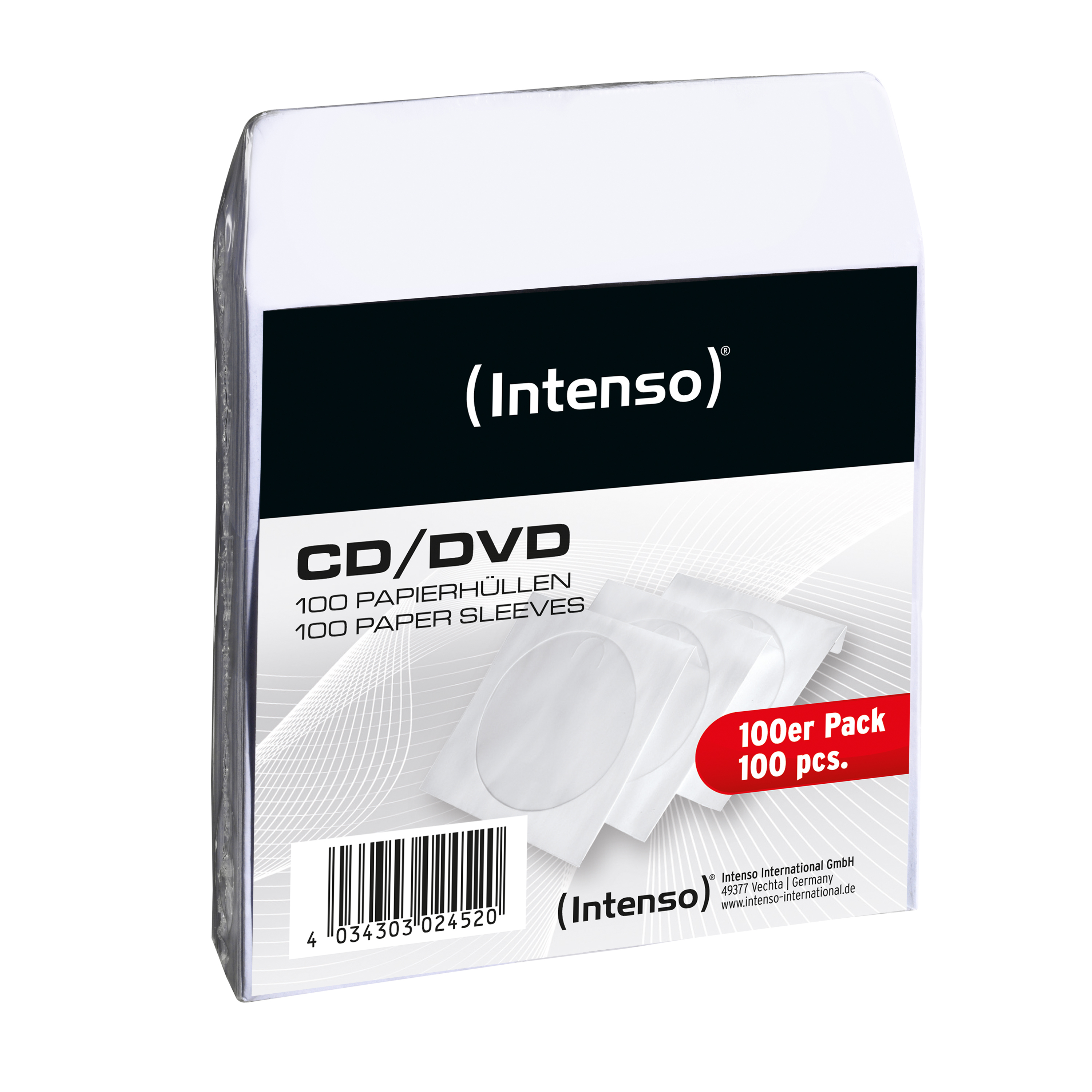 Intenso CD-/DVD-Hülle (Packung mit 50)