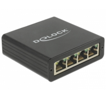 Delock Adapter USB 3.0 > 4 x Gigabit LAN - Netzwerkadapter