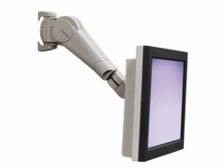 Ergotron 400 Series - Befestigungskit (Gelenkarm, VESA Adapterplatte, Basis) - für LCD-Display - Grau - Bildschirmgröße: bis zu 81,3 cm (bis zu 32 Zoll)