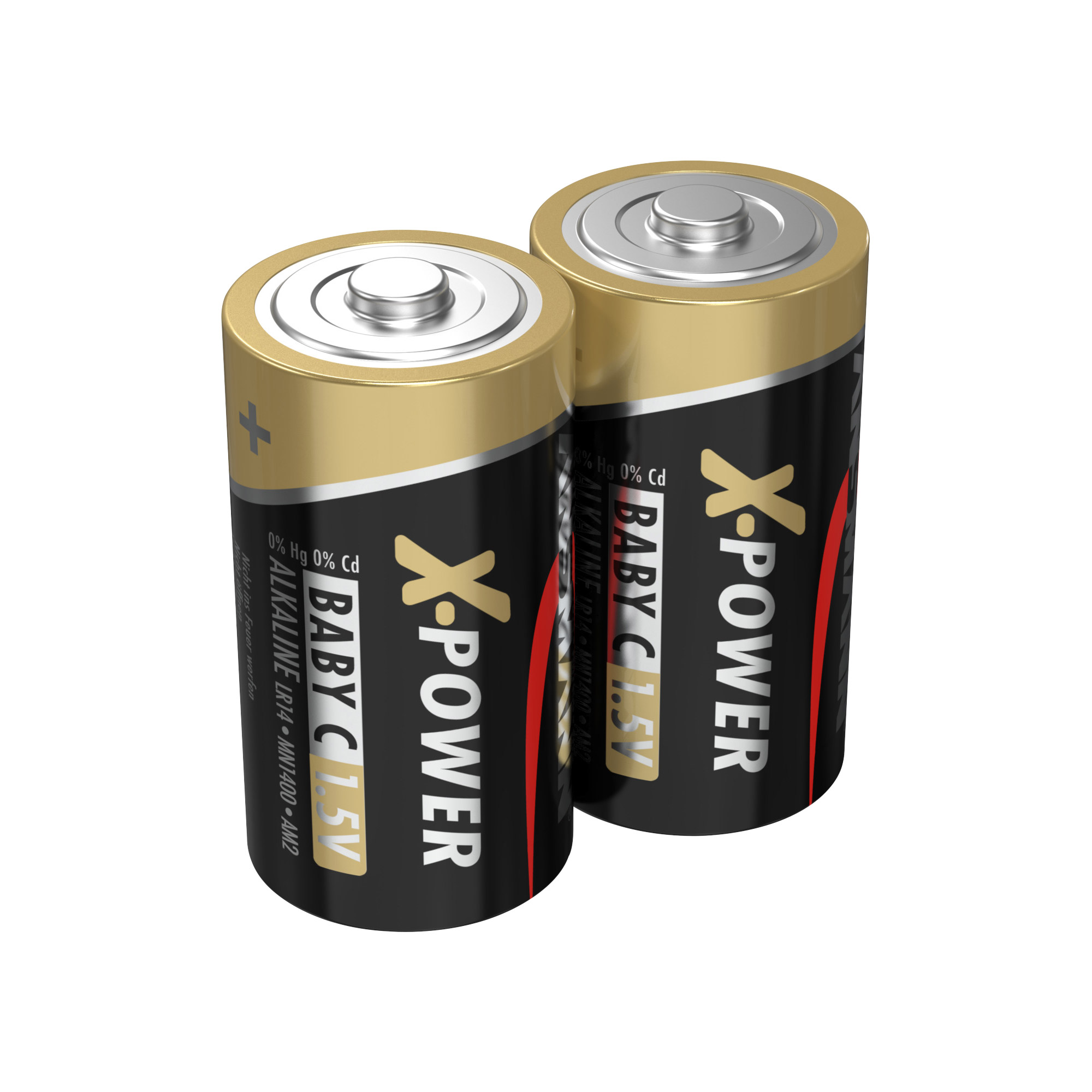 Ansmann X-POWER Baby C - Batterie 2 x C - Alkalisch