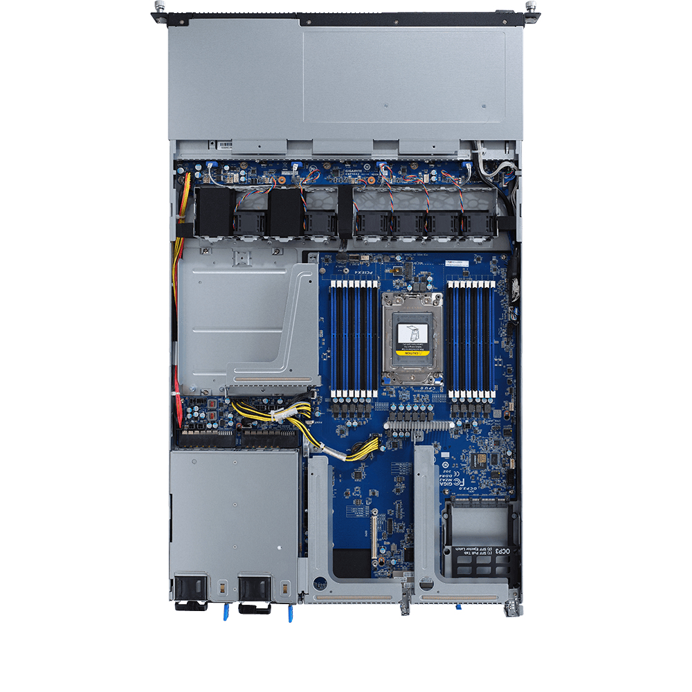 Gigabyte R162-ZA0 (rev. 100) - Server - Rack-Montage - 1U - 1-Weg - keine CPU - RAM 0 GB - SATA - Hot-Swap 6.4 cm, 8.9 cm (2.5", 3.5")