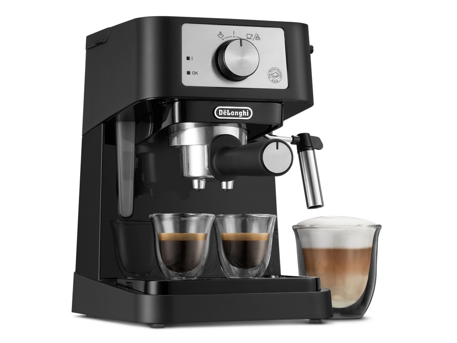 De Longhi Stilosa EC260.BK - Kaffeemaschine mit Cappuccinatore