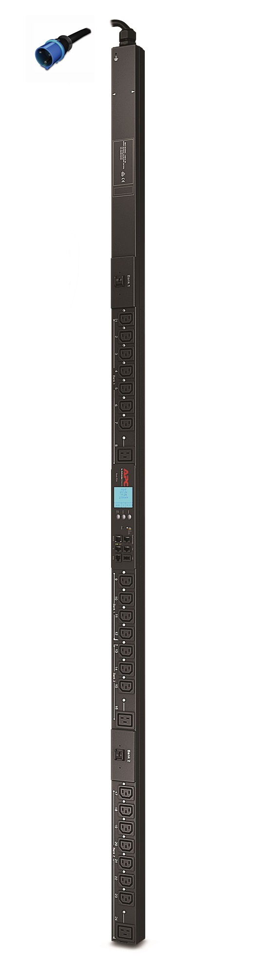 APC Switched Rack PDU 2G Zero U - Steckdosenleiste (Rack - einbaufähig)