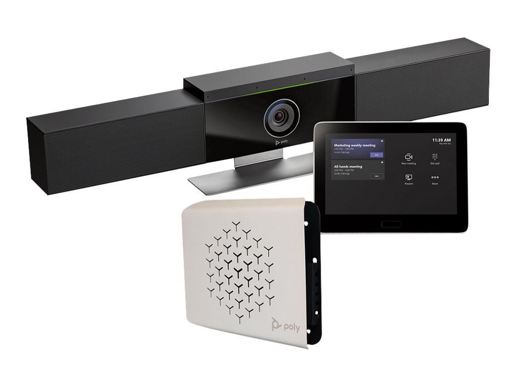 Poly G40-T - Bundle - Kit für Videokonferenzen (camera, Touchscreen-Konsole, Mini-PC)