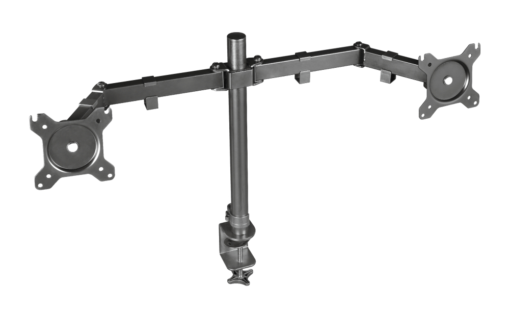 Trust GXT 1120 Mara - Befestigungskit (Halterung für Schreibtisch, Klammerbasis) - einstellbarer Doppelarm - für 2 LCD-Displays - Bildschirmgröße: bis zu 81,3 cm (bis zu 32 Zoll)