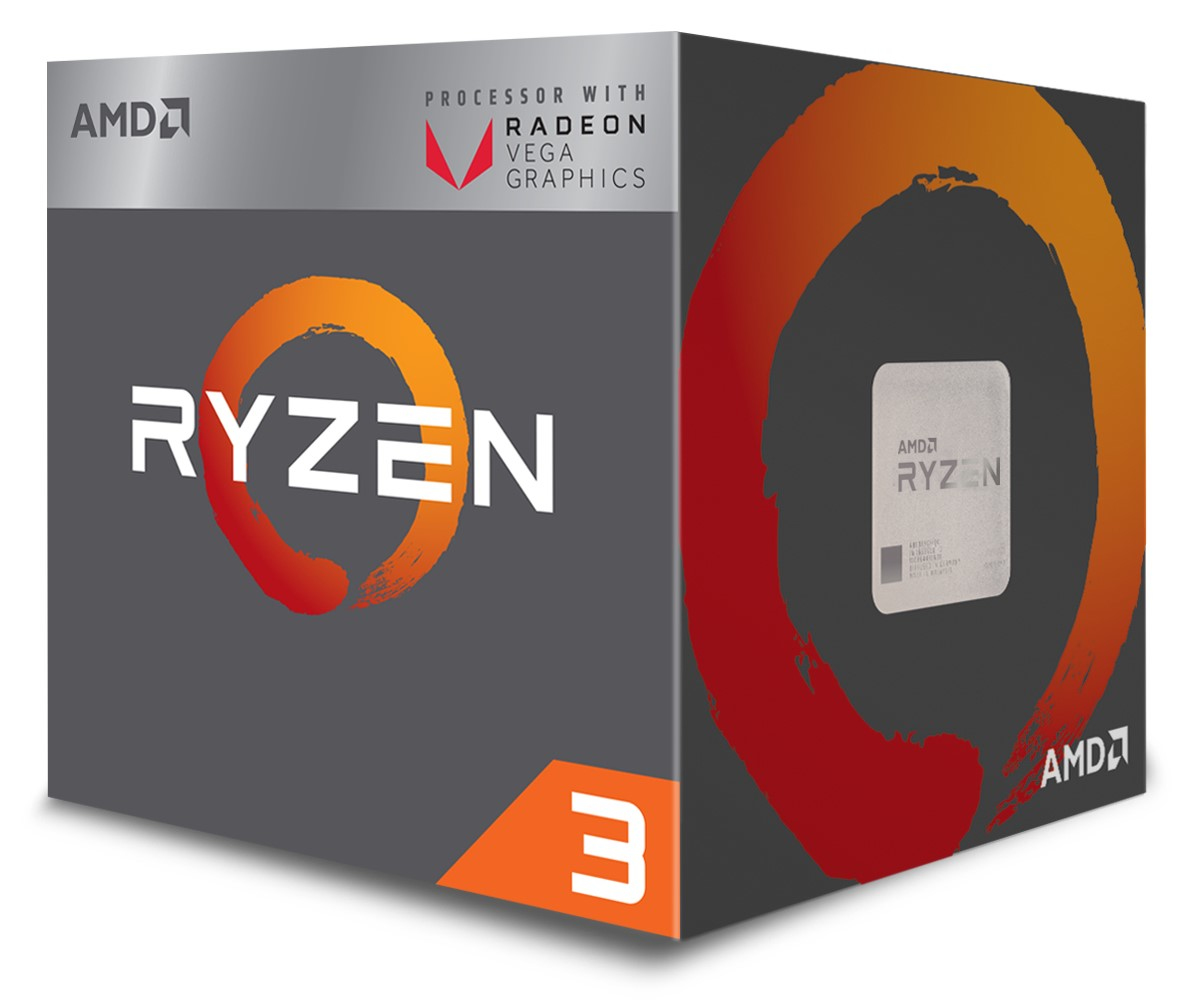 AMD Ryzen 3 2200G - 3.5 GHz - 4 Kerne - 4 Threads