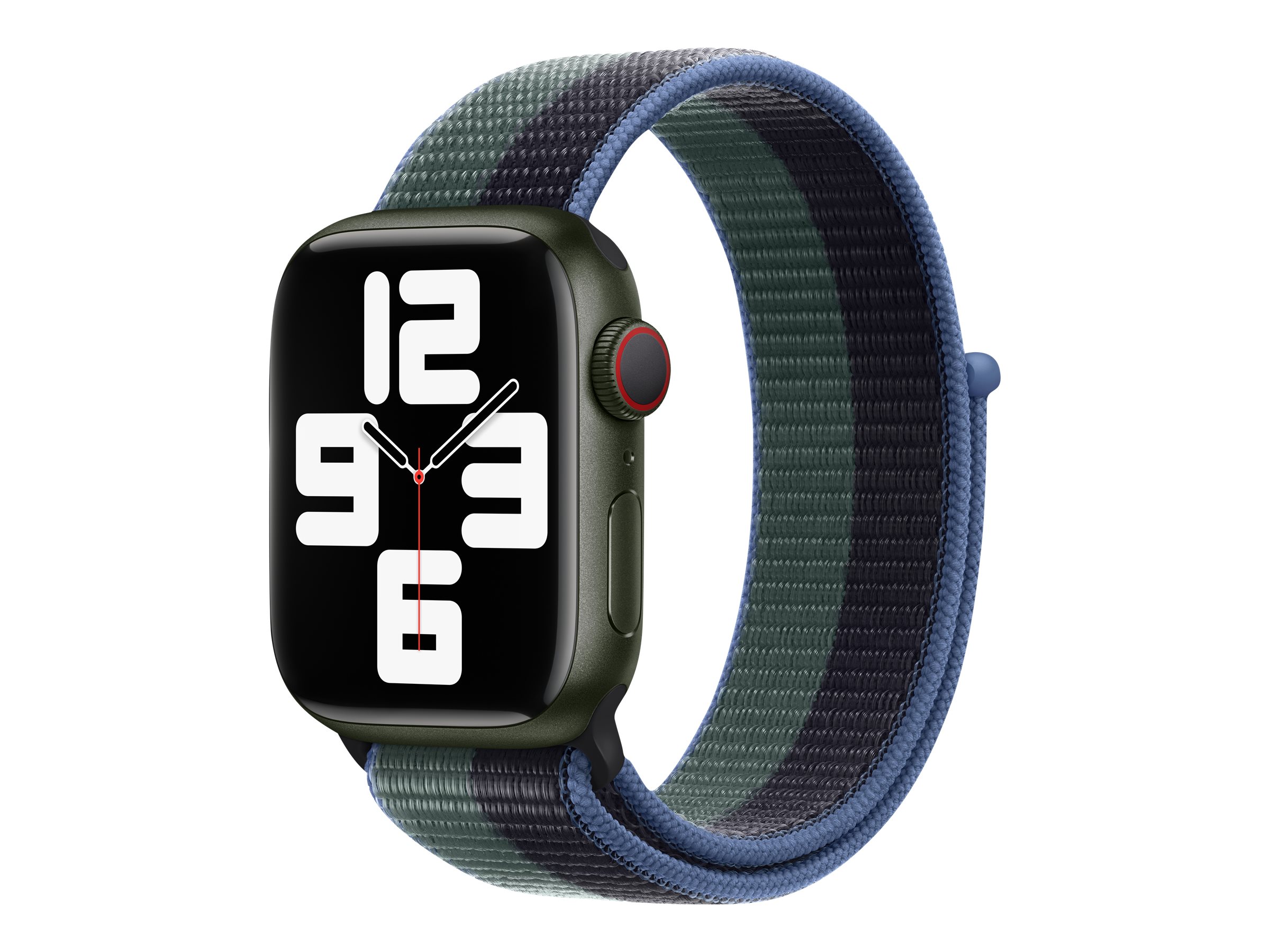 Apple Armband für Smartwatch - 130 - 200 mm - Midnight, Eukalyptus - für Watch (38 mm, 40 mm, 41 mm)