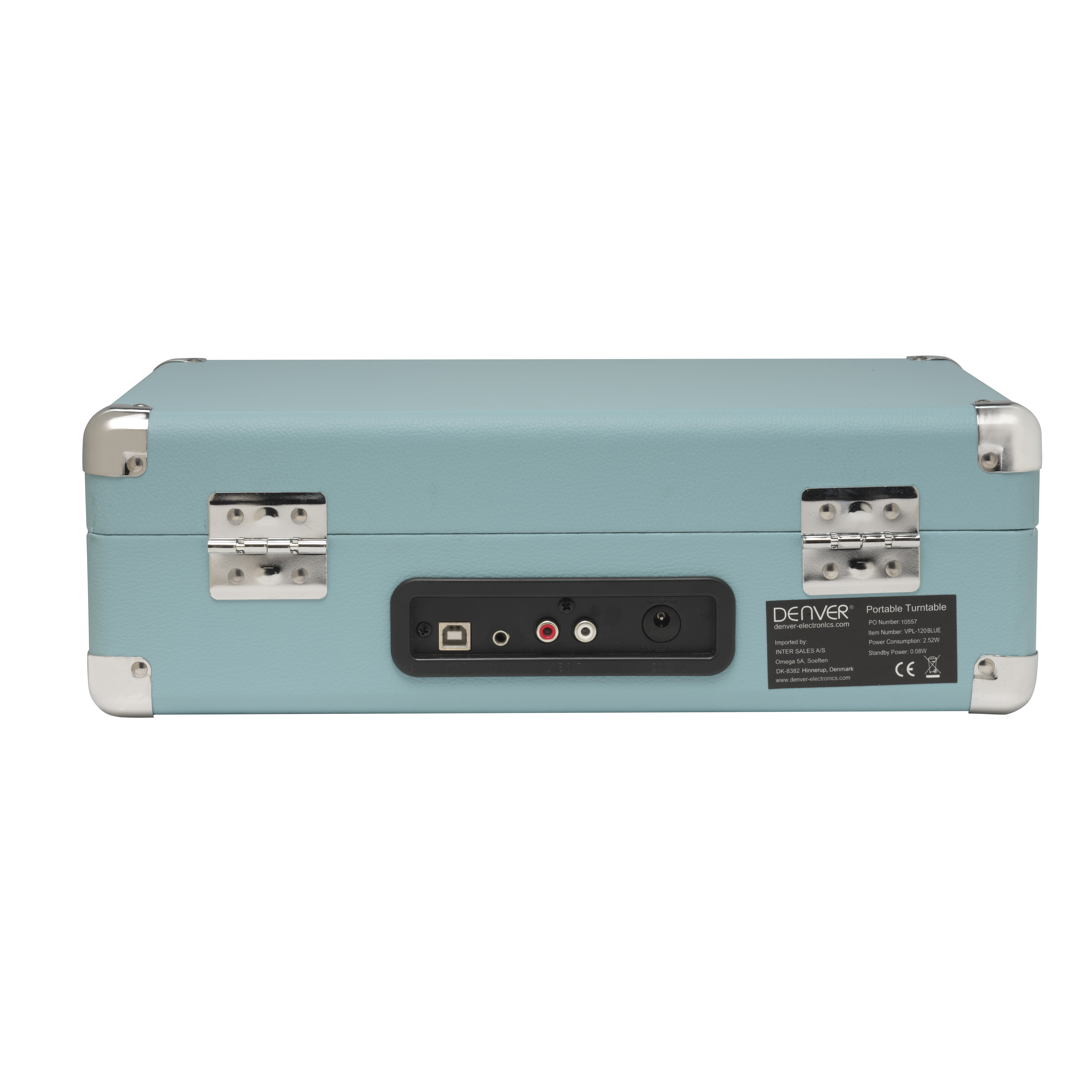 Inter Sales DENVER VPL-120 - Plattenspieler 1 Watt - Blau