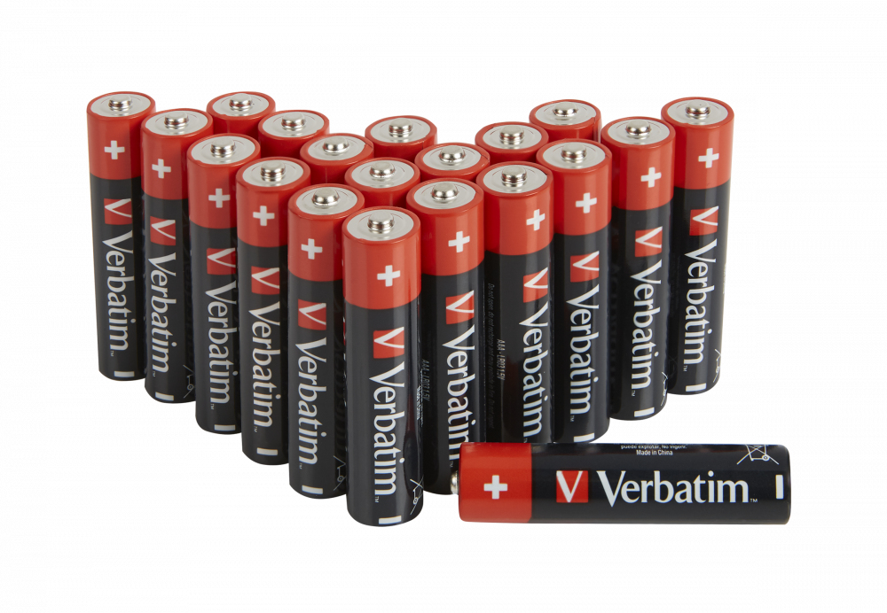 Verbatim Batterie 20 x AAA / LR03 - Alkalisch