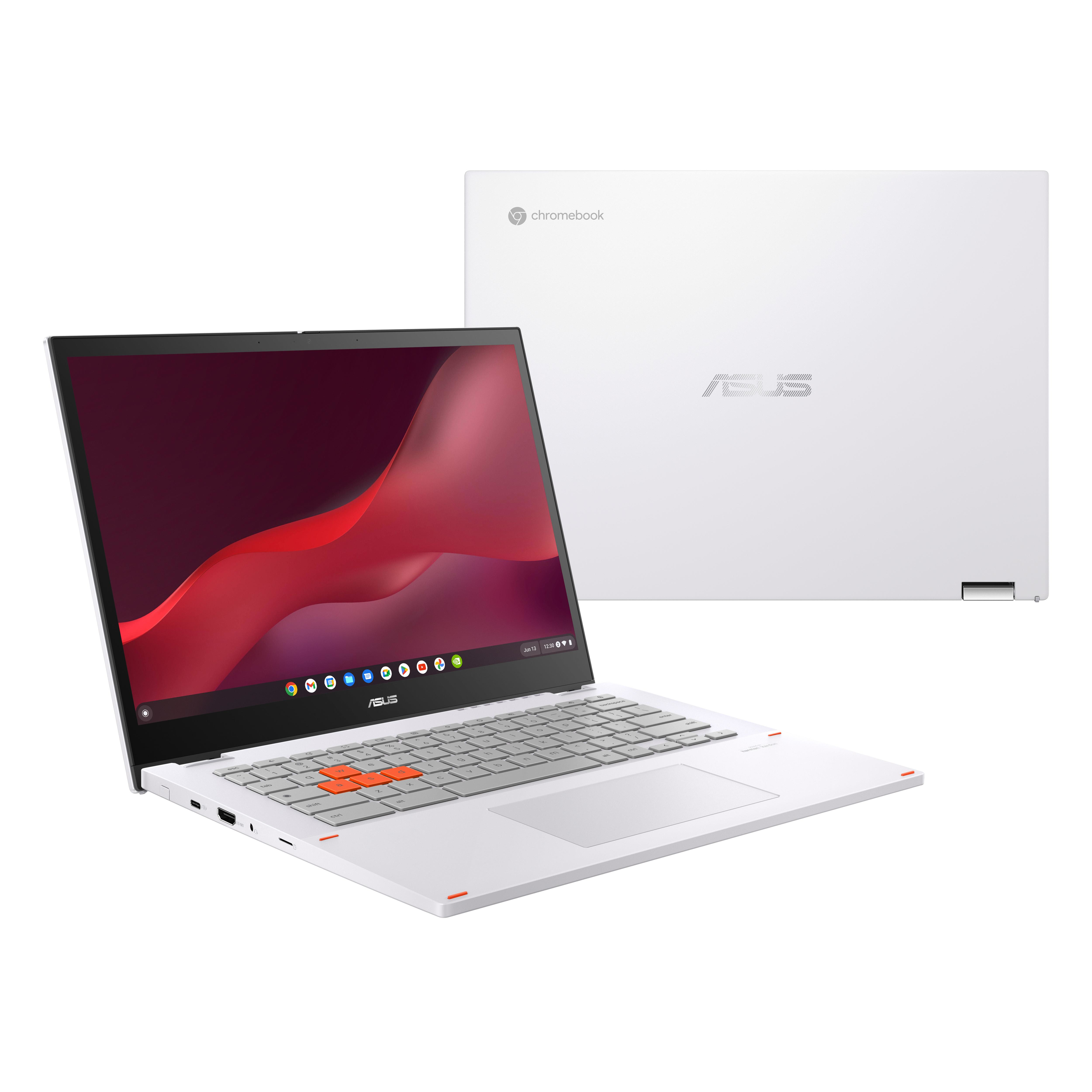 ASUS Chromebook Vibe CX34 Flip CX3401FBA-N90027 - Flip-Design - Intel Core i7 1255U / 1.7 GHz - Chrome OS - Intel Iris Xe Grafikkarte - 16 GB RAM - 512 GB SSD NVMe - 35.6 cm (14")
