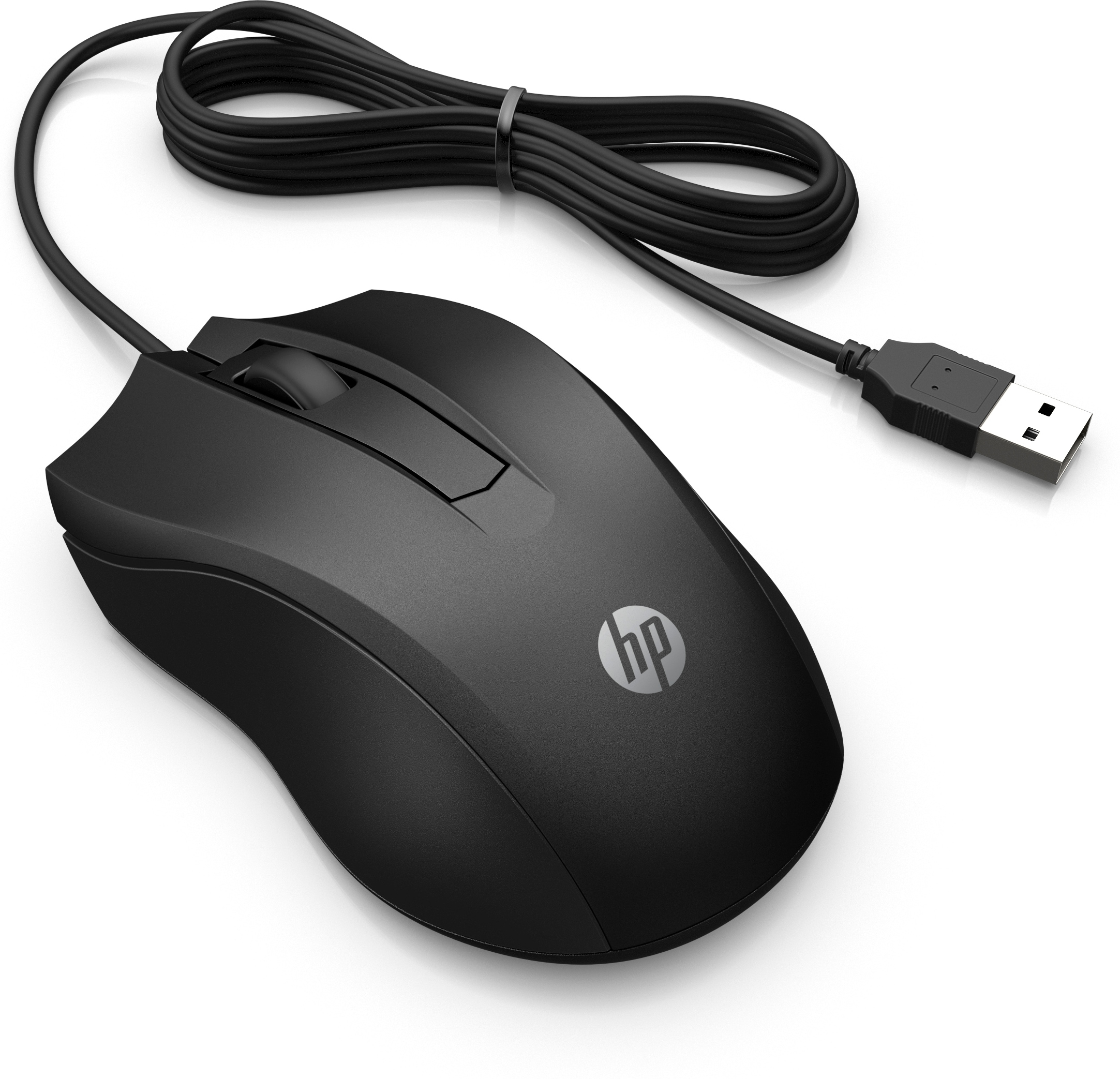 HP 100 - Maus - rechts- und linkshändig - optisch