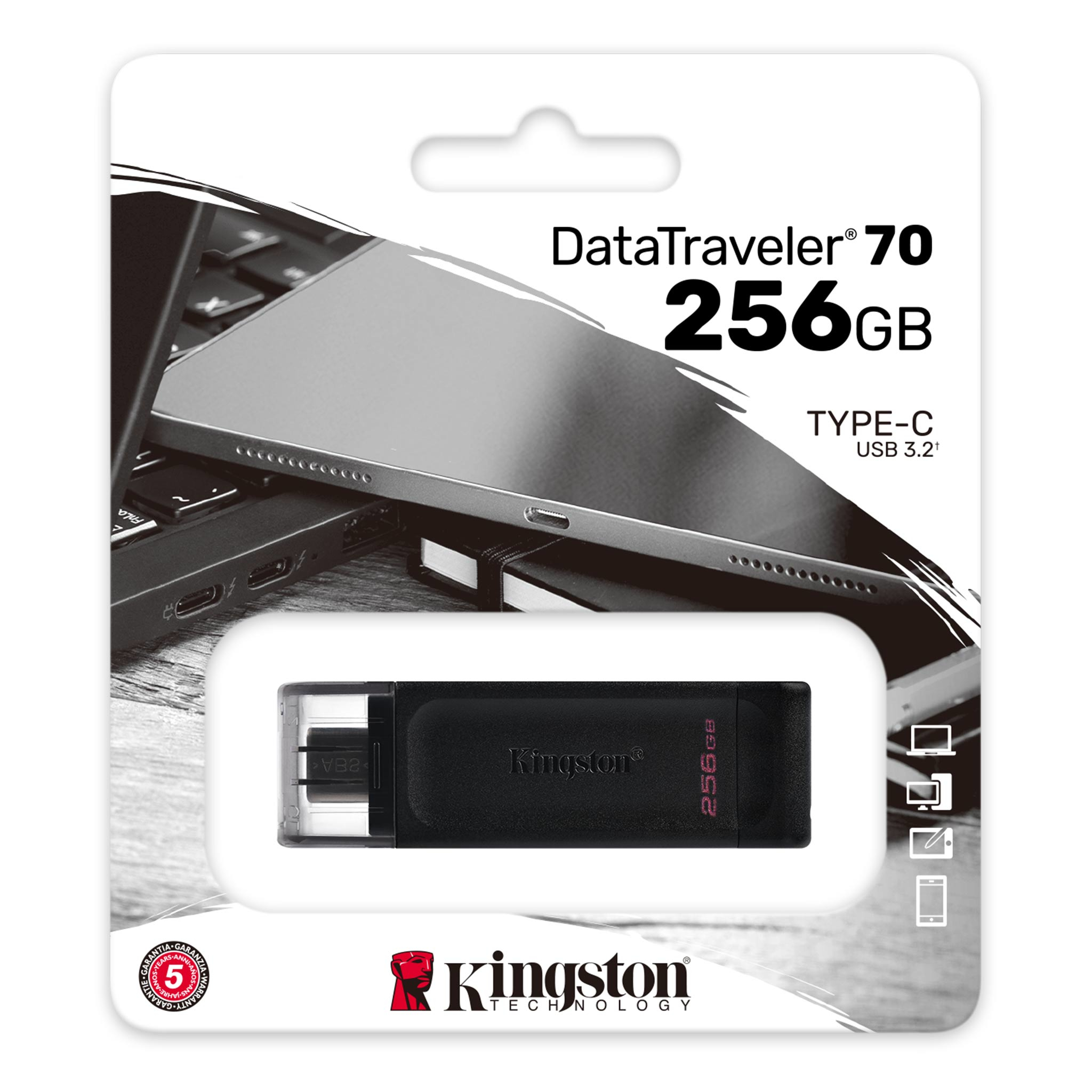 Kingston DataTraveler 70 - USB-Flash-Laufwerk