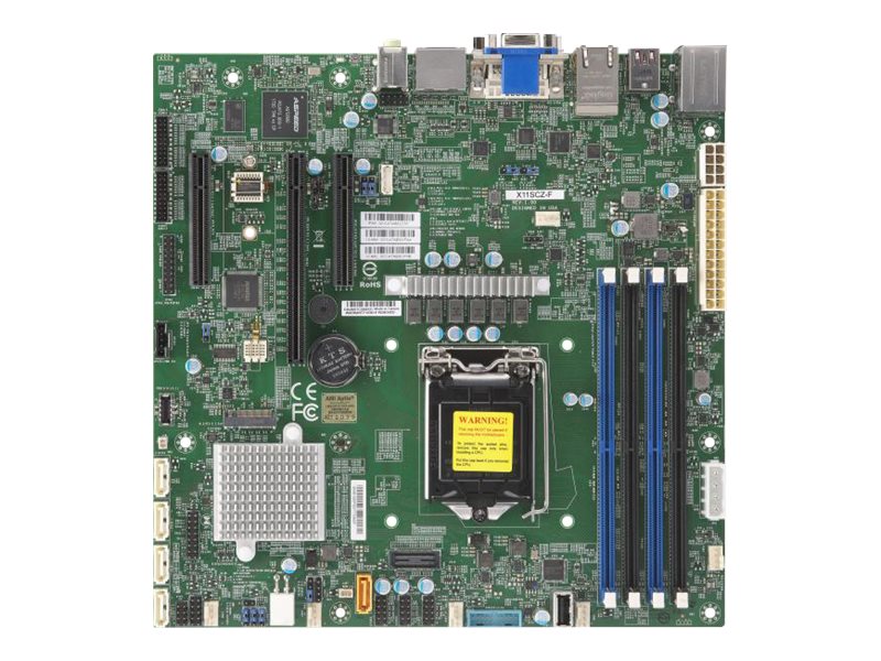Supermicro SuperServer 1019C-HTN2 - Server - Rack-Montage - 1U - 1-Weg - keine CPU - RAM 0 GB - SATA - Hot-Swap 6.4 cm (2.5")