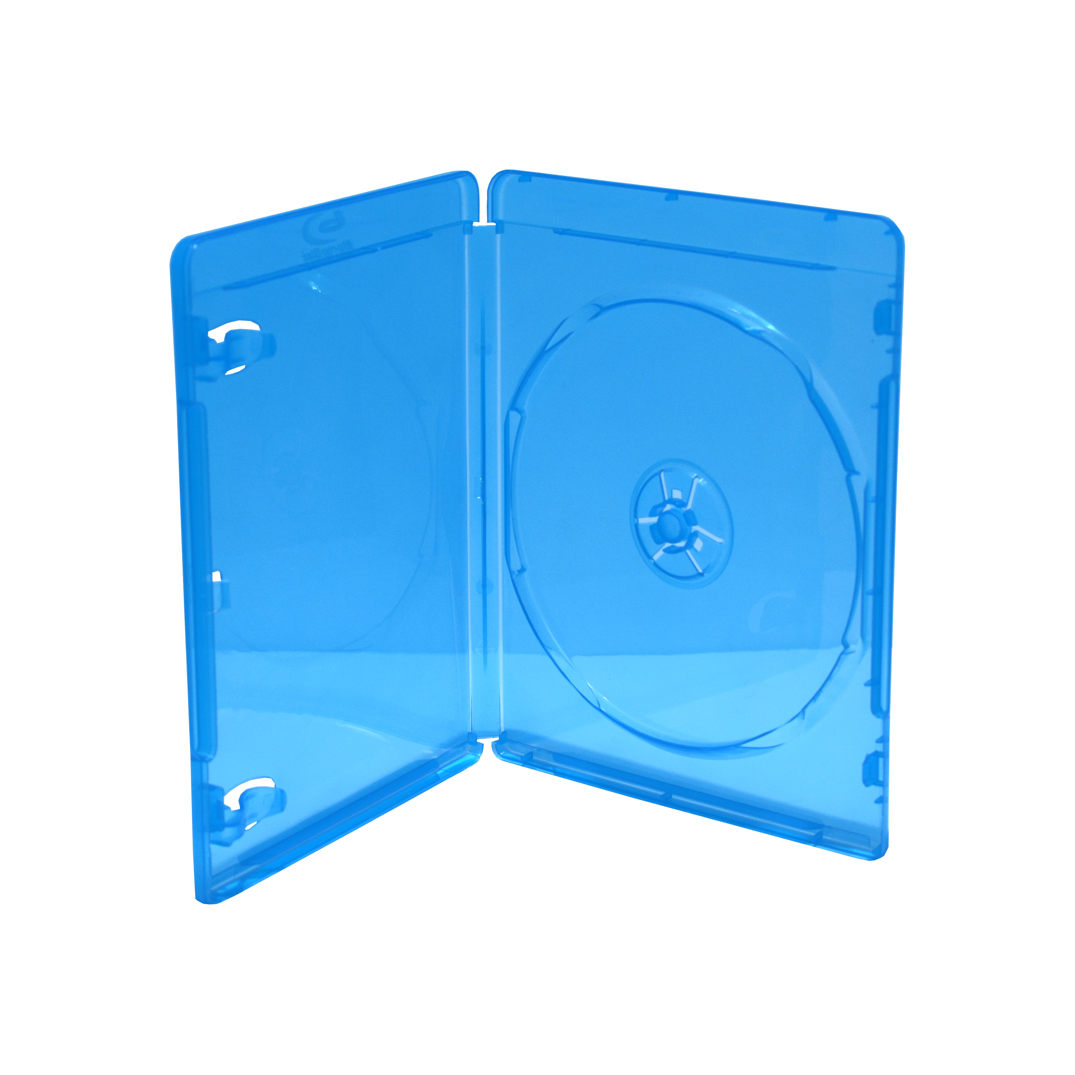 MEDIARANGE Retail-Pack BluRay Cases Single - Blu-ray Disc-Videobox - Kapazität: 1 Blu-ray Disc-Leerhülle - Blau (Packung mit 5)