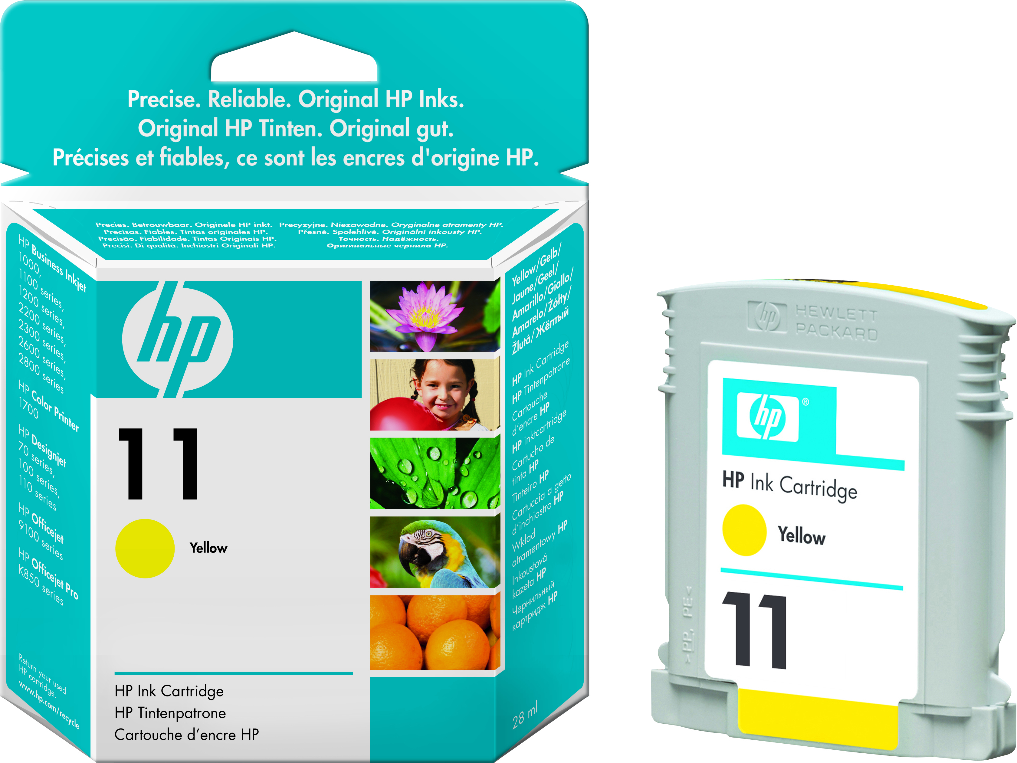 HP 11 - 28 ml - Gelb - Original - Tintenpatrone