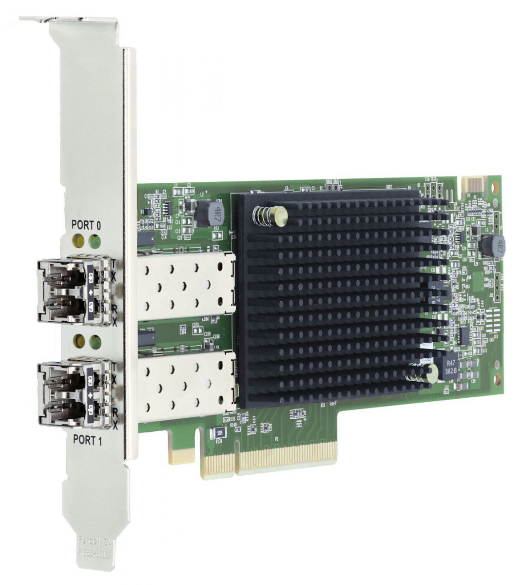 Lenovo Emulex LPe35002 32Gb 2-port PCIe Fibre Channel Adapter - Hostbus-Adapter - PCIe 4.0 x8 Low-Profile - 32Gb Fibre Channel Gen 7 (Short Wave)
