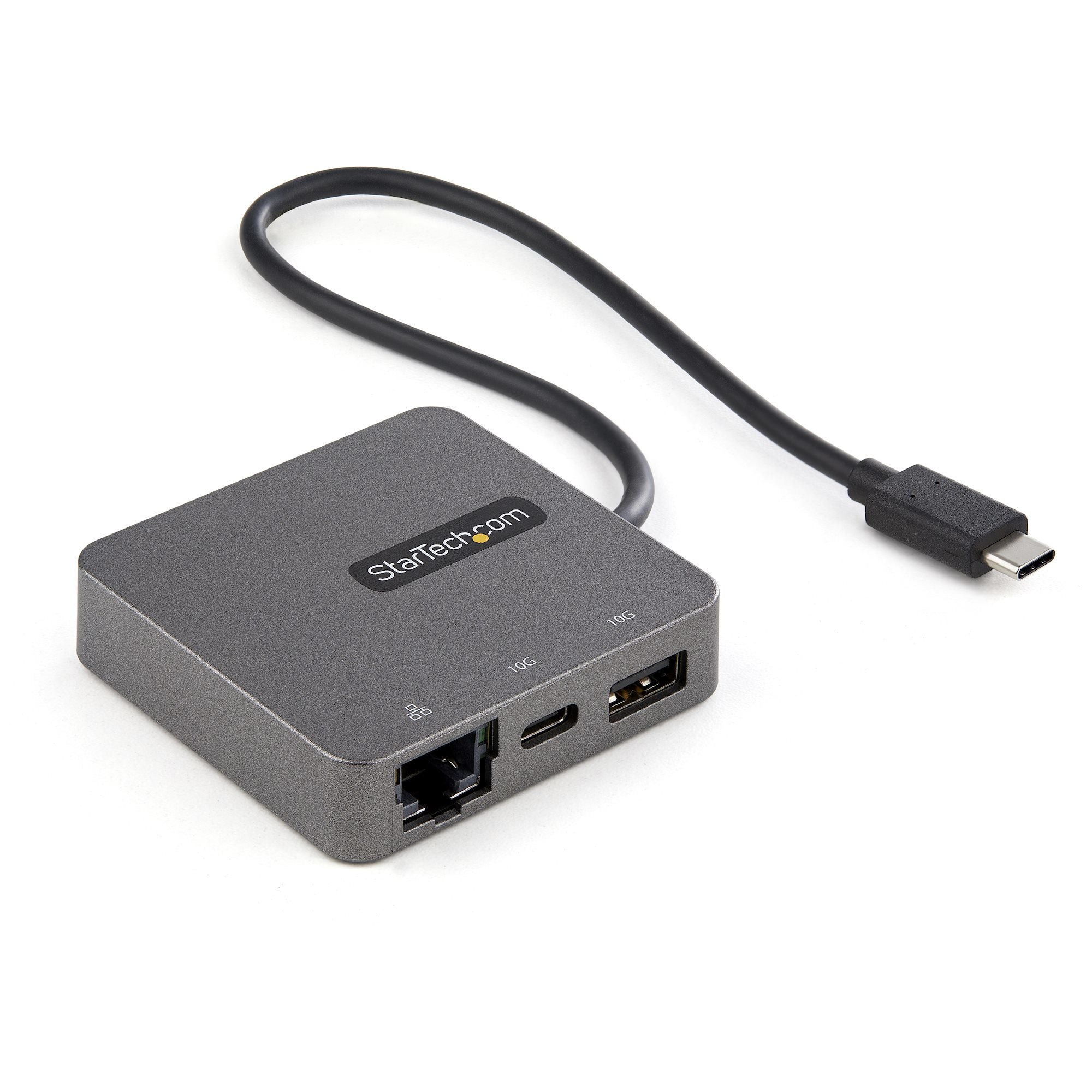 StarTech.com USB C Multiport Adapter mit HDMI und VGA - Mac / Windows / Chrome / Android - USB-C & A Ports - Mobiler USB-C Adapter (DKT31CHVL)