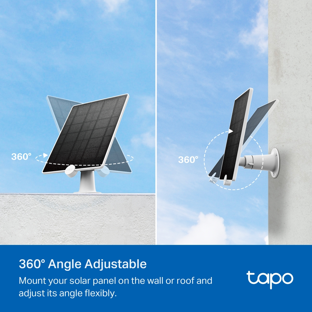 TP-LINK Tapo A200 V1 - Solarkollektor - 4.5 Watt - für