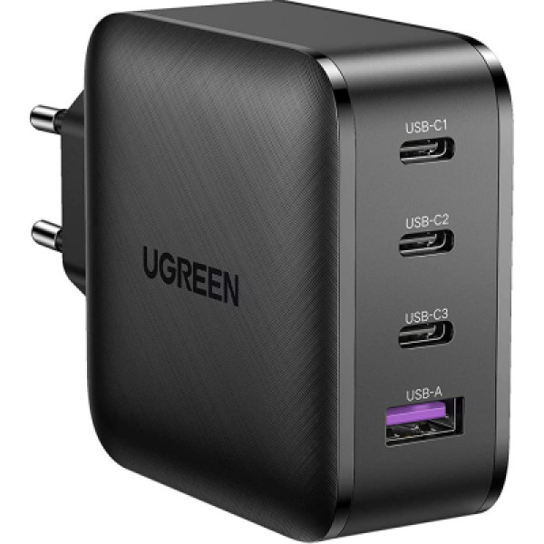 Ugreen 70774 USB-A+ 3xUSB-C 65W GaN Tech SnelOplader