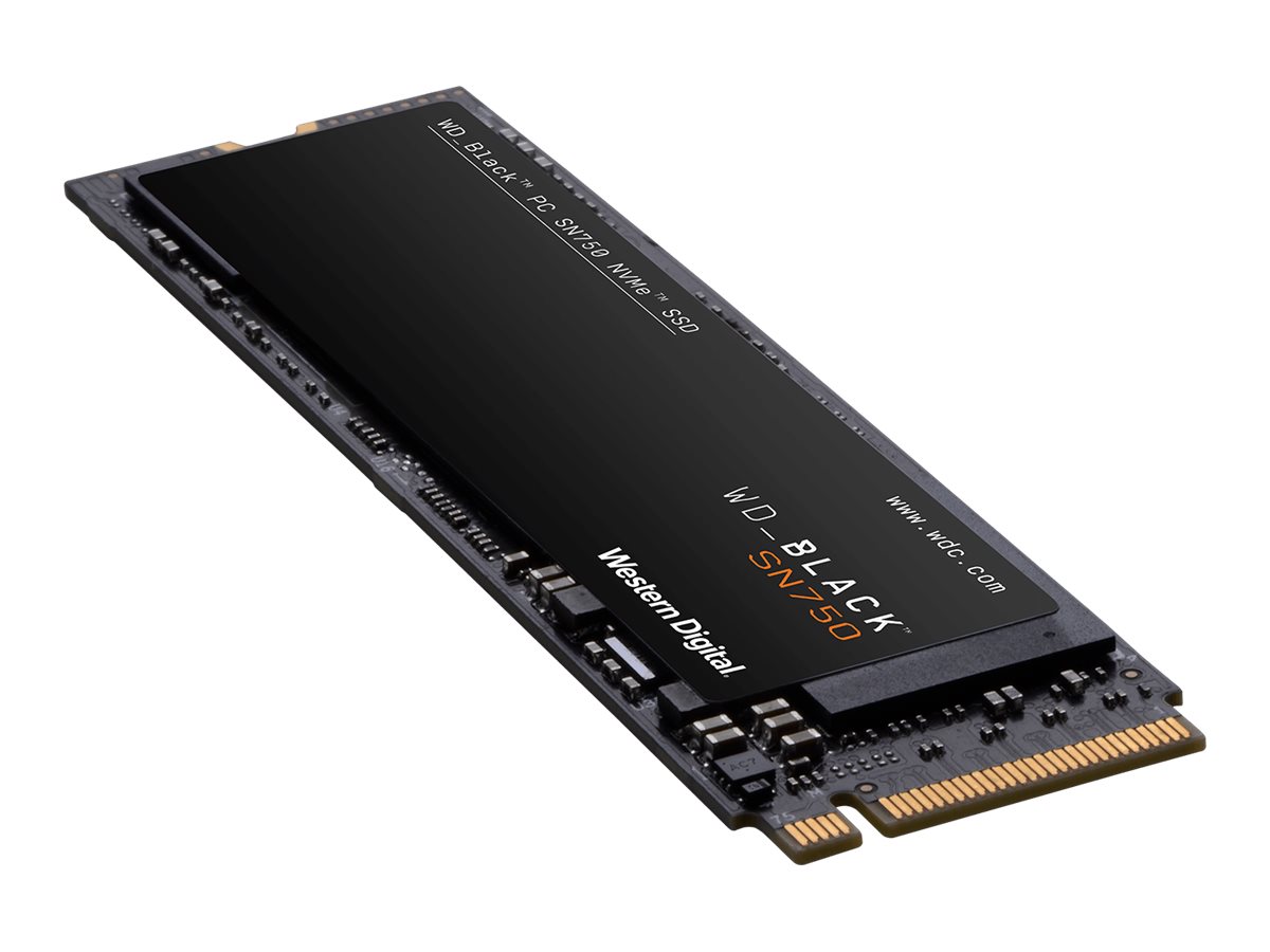 WD Black SN750 NVMe SSD WDS100T3X0C - SSD - 1 TB - intern - M.2 2280 - PCIe 3.0 x4 (NVMe)