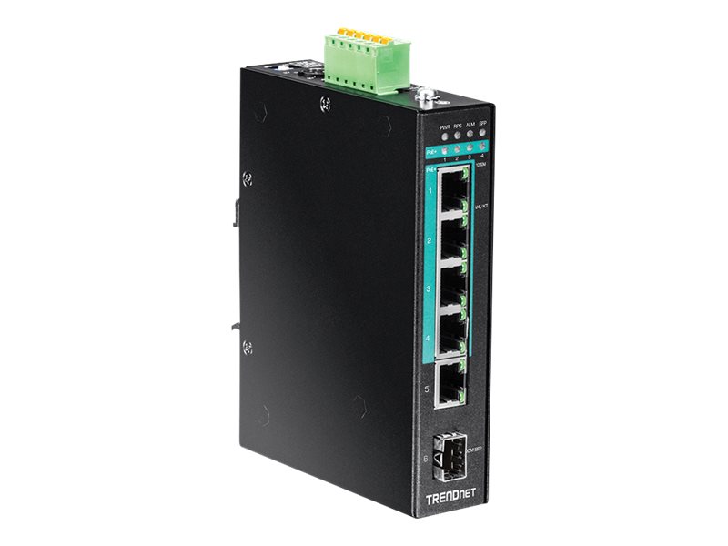 TRENDnet TI-PG541 - Switch - 4 x 10/100/1000 (PoE+)