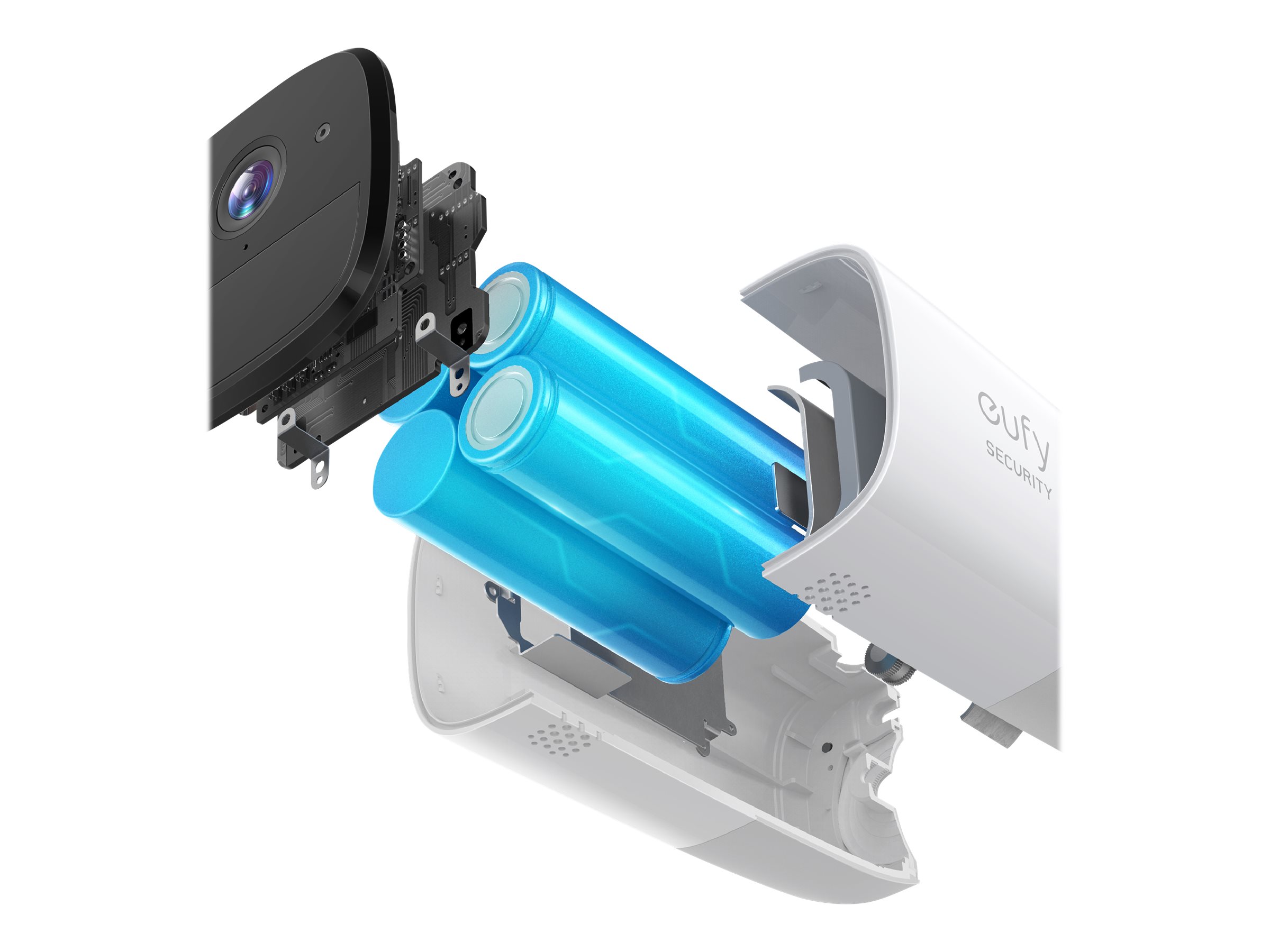 Anker Innovations eufyCam 2 3-Cam Kit - Videoserver + Kamera(s) - drahtlos (Wi-Fi)