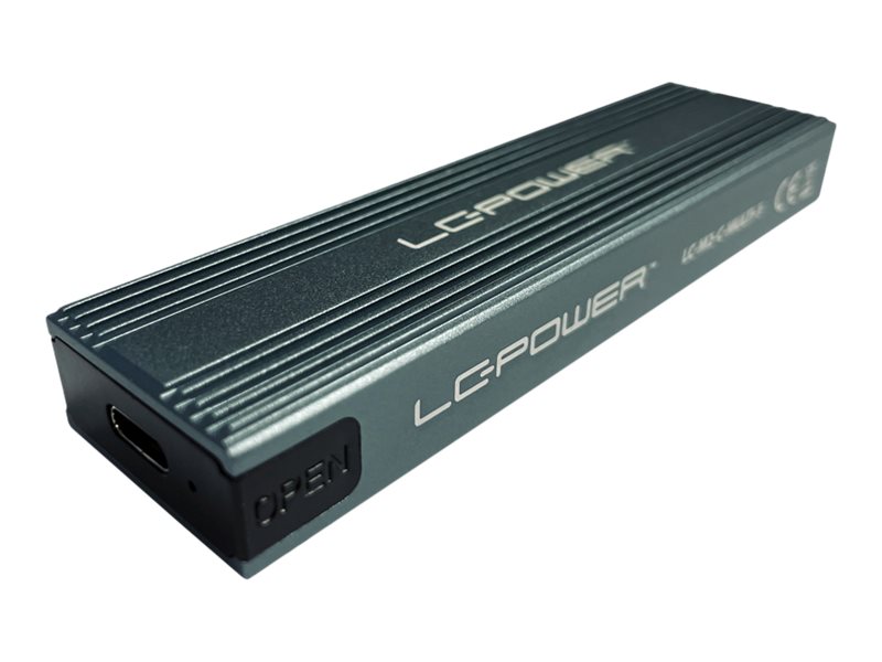 LC-Power LC-M2-C-MULTI-3 - Speichergehäuse - M.2 - M.2 Card (PCIe NVMe & SATA)