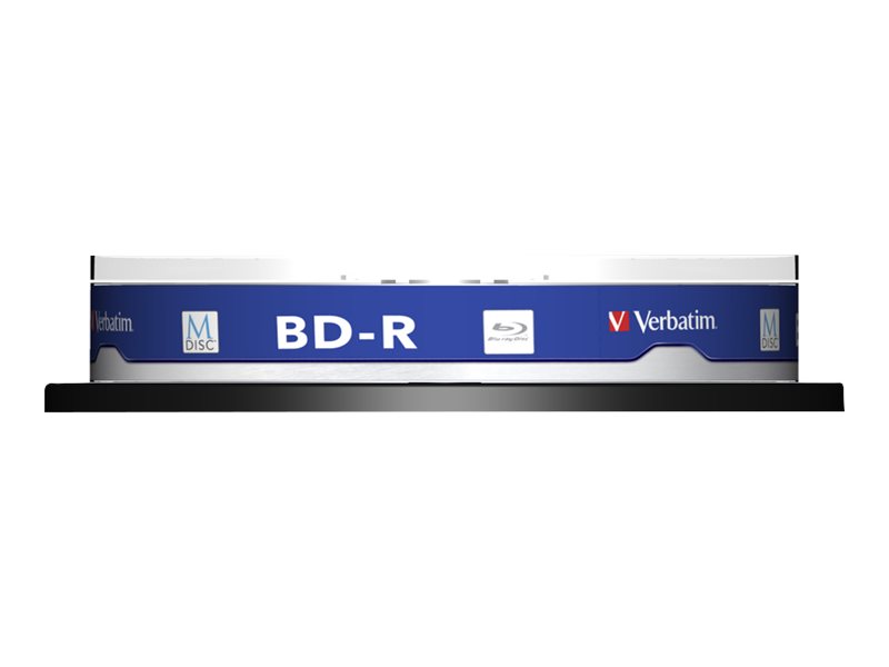 Verbatim M-Disc - 10 x BD-R - 25 GB 4x - mit Tintenstrahldrucker bedruckbare Oberfläche