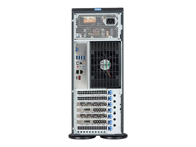 Supermicro SuperServer 7049A-T - Server - Tower - 4U - zweiweg - keine CPU - RAM 0 GB - SATA - Hot-Swap 8.9 cm (3.5")
