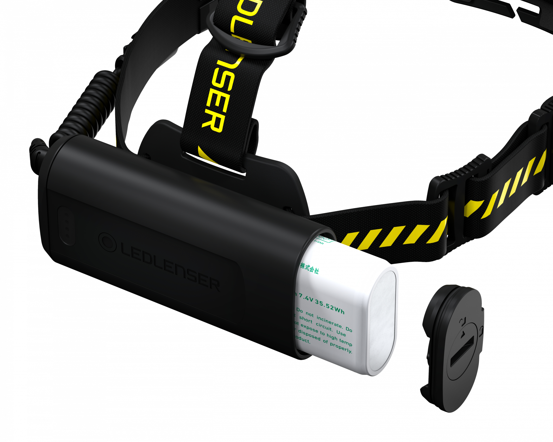 LED Lenser H15R Work - Stirnband-Taschenlampe - Schwarz - Gelb - IP67 - LED - 1 Lampen - 2500 lm