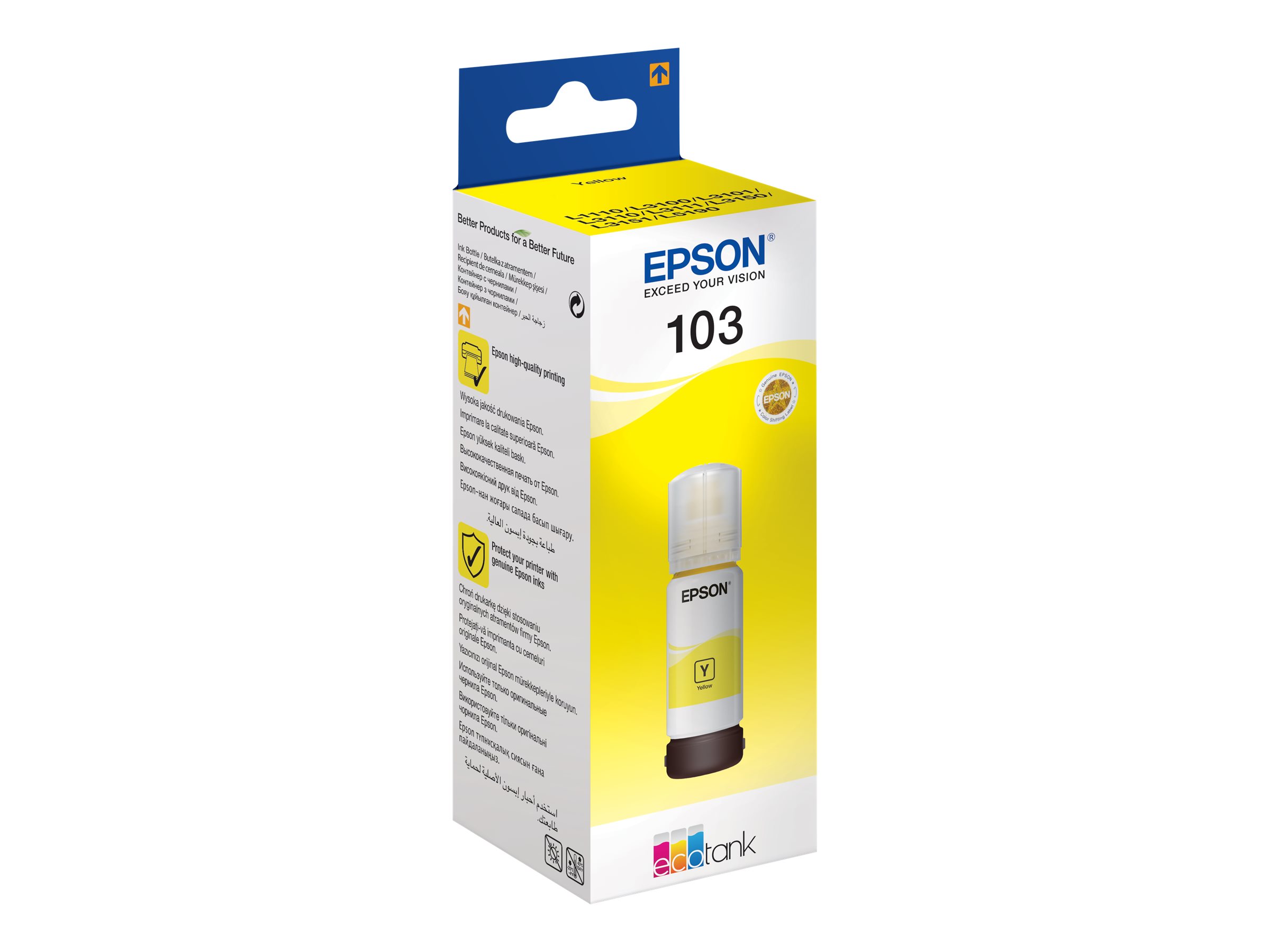 Epson 103 - 65 ml - Gelb - original - Nachfülltinte